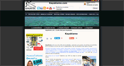 Desktop Screenshot of kayakismo.com